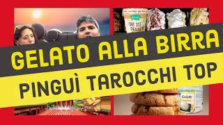 LIDL italia gelato alla birra Pinguì tarocchi TOP al cocco [upl. by Ianahs722]