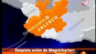 Magnicharters 585 se declara en emergencia MMGL [upl. by Pollux]