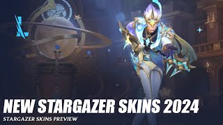 Stargazer Skins 2024 Preview  Wild Rift [upl. by Halac]