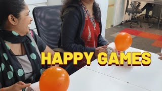 HAPPY INDOOR GAMES TEAM BUILDING GAMES [upl. by Araihc]