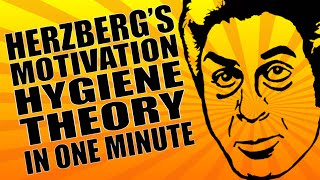 Herzbergs Motivation Hygiene Theory [upl. by Riker613]