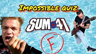 Can you Guess these Sum 41 Songs in ONLY 5 Seconds 🤔⏱️🤘🏻Sum41 [upl. by Jentoft]