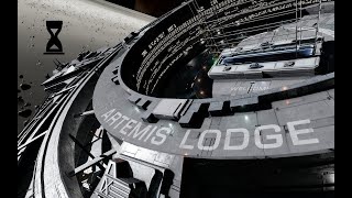 Elite Dangerous  Artemis Lodge Timelapse [upl. by Adnamar]