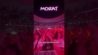 Concierto de MORAT en Madrid con lleno total y los fans disfrutando del directo Morat Madrid [upl. by Ahsieker926]