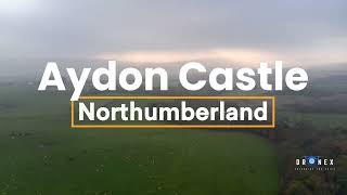 Aydon Castle Northumberland by Drone 2024 Drone potensicatom [upl. by Leschen]