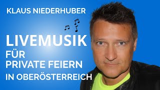 Alleinunterhalter aus LinzOberösterreich  Live Musik für die private Feier  Pop  Rock  Schlager [upl. by Ymiaj325]