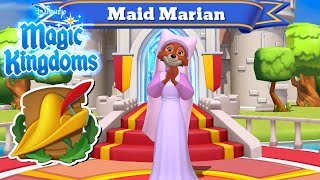 MAID MARIAN WELCOMED  Disney Magic Kingdoms  Robin Hood Event  2 [upl. by Naillik]