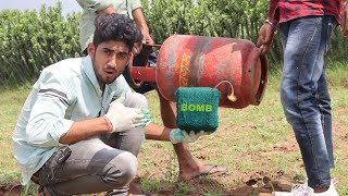 Big VIP BOMB vs gas cylinder powerful experiment [upl. by Varien40]