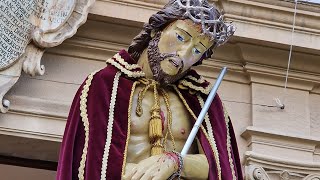 PALERMO  RIENTRO PROCESSIONE SS ECCE HOMO  UDITORE 4K 26102024 [upl. by Terrell]