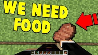 OUR FOOD STORAGE IS LOW  Minecraft WAR 12 [upl. by Leland]