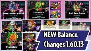 Firstlook at Official Datamined New Upcoming Balance Changes  16013 Stat Analysis in PvZ Heroes [upl. by Samuel]