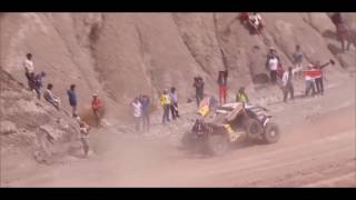 Carlos Sainz Dakar 2017 CRASH [upl. by Bryant887]