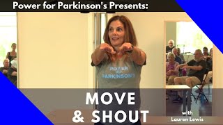 Power for Parkinsons Home Move amp Shout Video 2 [upl. by Adas]