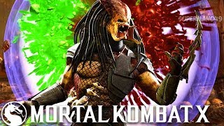 I GOT THE PREDATOR SELF DESTRUCT BRUTALITY  Mortal Kombat X quotPredatorquot Gameplay [upl. by Haduj906]