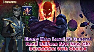 Ebony Maw Level 70 General Hand Uniform Solo New Gbr Dormammu With Obelisk  Marvel Future Fight [upl. by Eanal]