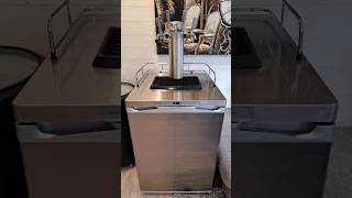 Kegland Kegerator Series X1 Stainless steel with 3d printed CO2 holder beer brewing [upl. by Jakie]