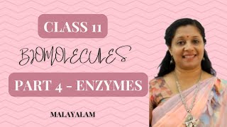 NEET BIOMOLECULES  Enzymes Malayalam [upl. by Carlisle]