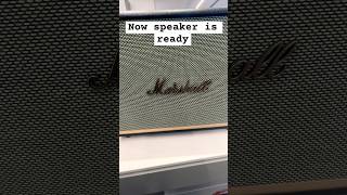 How to connect marshall speakers  creators howto marshall ytshorts shortsfeed viral shorts [upl. by Kolivas210]