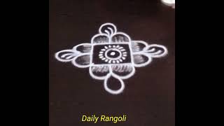 Simple and small rangoli designs for Karthika MasamKarthika Masam daily mugguluEasy kolam rangoli [upl. by Noe261]