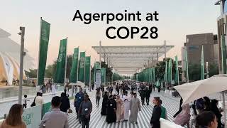 Agerpoint at COP28 [upl. by Llerret]