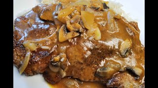 Pork Steak Lovers REJOICE This Smothered Recipe is a GAME CHANGER [upl. by Levan92]