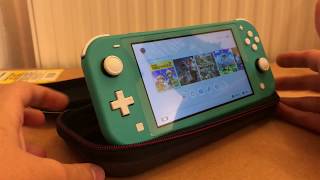 Nintendo Switch Lite  Game Traveler Deluxe Travel Case  REVIEW [upl. by Peih]