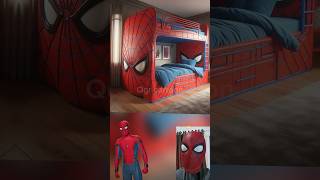 Superheroes but Bunk Bed 💥 Marvel amp DCAll Characters marvel avengersshorts [upl. by Merril]