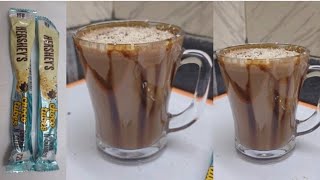 Hersheys choco tubes milkshake recipe  Chocolate Milkshake gdreamkitchen [upl. by Dolhenty]