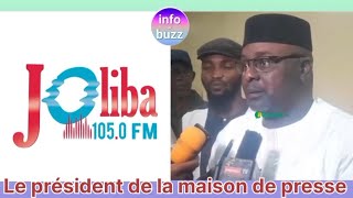 La fermeture de JOLIBA FM est une décision très très forte [upl. by Ollecram]