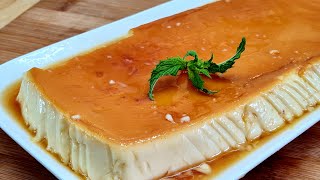 CRÈME CARAMEL facile  Comment faire un Flan au Caramel🍮 [upl. by Isyad]