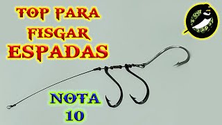 COMO FAZER PARGUEIRA ENCASTOADOR PARA PESCA DE ESPADAS fishing pesca dicasdepesca [upl. by Cornela]