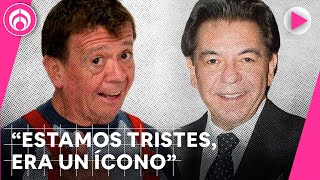 Muere Chabelo El señor Aguilera reacciona al fallecimiento de su compañero por 27 años [upl. by Chicky959]