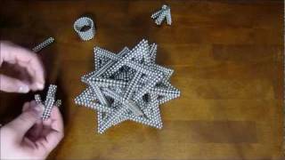 Tutorial Compound of Five Tetrahedra Zen Magnets [upl. by Salkcin]