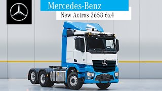 MercedesBenz New Actros 2658 LS33 6x4 [upl. by Ferguson537]