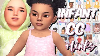 INFANT CC HAUL 3 🌺  Maxis Match CC  Links  sims 4 [upl. by Aiuqcaj312]