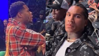 Conor Benn TAKES Devin Haney SEAT • Devin Tells Benn We can Fight after you PED Suspension [upl. by Sussi]