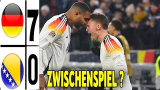 Erweiterte Highlights Deutschland dominiert Bosnien 70  UEFA Nations League [upl. by Aidualk]