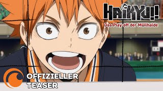 HAIKYU Das Playoff der Müllhalde  Offizieller Teaser [upl. by Rechaba]