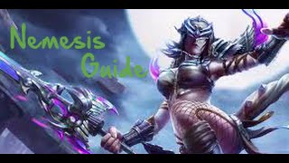 Nemesis Guide How Tos matchups and Builds  Smite  Weak3n [upl. by Fiann]