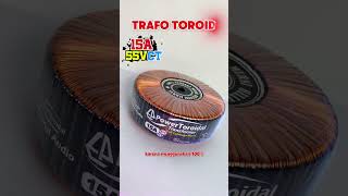 trafo toroid 15A 55V CT trafotoroid [upl. by Nnylyar161]