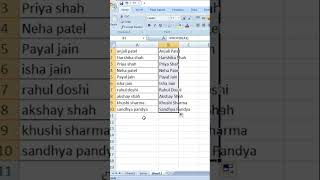 Shorts Change words first letter to capital letter microsoftoffice tallyprimetutorialinhindi [upl. by Decima]