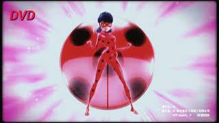 Miraculous Ladybug Season 2  GlaciatorLadybug Transformation DVD Version  English Dub [upl. by Eisor]