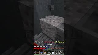 GRAVEL OBI TRAP shortsviral shortsfeed minecraft clutch deutsch [upl. by Siva833]