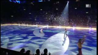 Anastacia  Left Outside Alone Live in Art on Ice 2010 [upl. by Arrik]