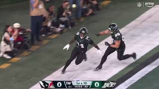 Malachi Corley DROPS THE BALL at the 1 Yard Line 🤦‍♂️🤦‍♂️  Texans vs Jets [upl. by Niu]