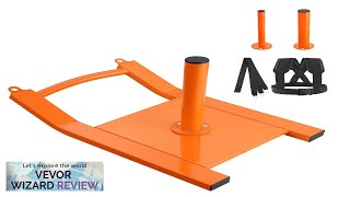 VEVOR Weight Training Pull Sled Fitness Strength Speed Training Sled Steel Power Review [upl. by Kovar188]