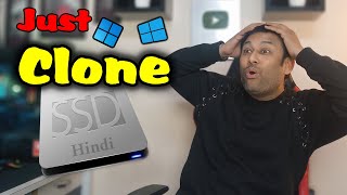 No need to Install Windows on New SSDHDD Just Clone it TechnoBaazi Hindi [upl. by Aiciled253]