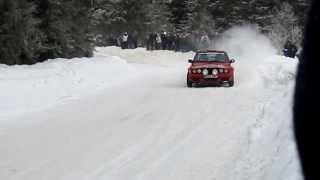 Covasna Winter Rally 2013 part 5 bmw e30 Best Snow Drift [upl. by Ennayelsel]