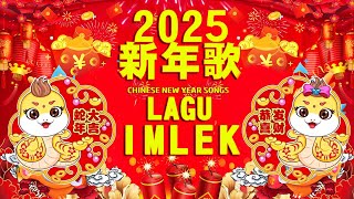 2025新年歌 💖 Lagu Imlek 2025【最好听的新年歌曲 2025】2025经典新年歌系列 🎶 南方群星大拜年2025🧨Chinese New Year Song 2025 [upl. by Geithner]