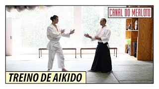 TREINO DE AIKIDO  MINHA PRIMEIRA AULA [upl. by Moyers657]